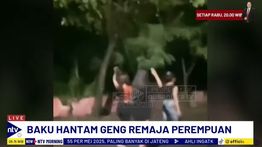 Viral! Geng Remaja Perempuan Tawuran di Semarang, Pria Hanya Menonton