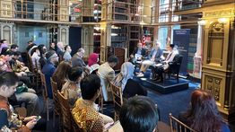 Menag Nasaruddin Umar Bicara Moderasi Beragama dan Ekoteologi di Georgetown University