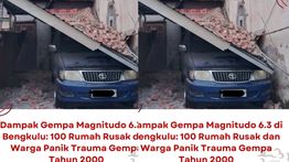 Fakta Mengerikan Gempa Bengkulu, 100 Rumah Rusak Parah