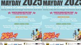 Dear Penggemar Skuter, Jakarta Mods Mayday 2025 Digelar Besok