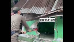 Berdiri Tanpa Izin, Posko Ormas FBR di Depok Dibongkar