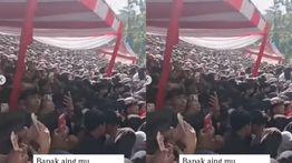 VIDEO: Pemandangan Mengerikan Ribuan Orang Berkerumun di Job Fair Jababeka