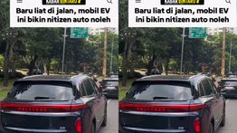 VIDEO: Penampakan Mobil Listrik Polytron Mengaspal di Jalan Raya