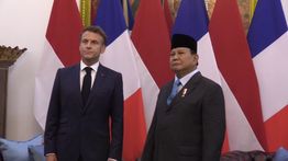 Momen Presiden Macron Terpaku dan Bertanya Sosok Lukisan di Istana Meredeka ke Prabowo