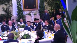 Momen Hangat Gala Dinner Prabowo dengan Macron dan Istrinya di Istana Negara