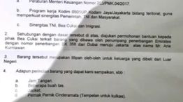 Viral Dandim Jakpus Bersurat Minta Barang Kiriman Lolos Bea Cukai, Ini Kata Kapendam Jaya