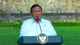 Bersama Presiden Prancis Macron ke Borobudur, Prabowo: Kehormatan Menemani Sahabat Saya