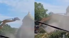 Viral Penggusuran Pemukiman di Mataram, Masjid Ikut Dibongkar
