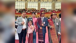 Dimpos Tampubolon Hadiri Pesta Bolon Parsadaan Simanjuntak Sekaligus Pelantikan Pengurus Baru PSSSI&B Jakarta Sekitarnya