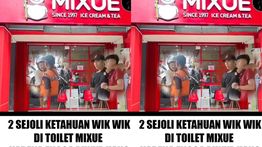 Sejoli Nekat Wikwik di Toilet Mixue, Sang Perempuan Melarikan Diri