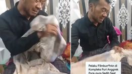 VIDEO: Akting Menangisi Istri Tewas, Ternyata Suami Pembunuhnya