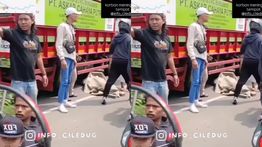Siswa SMP Tewas Terlindas Truk di Ciledug Siang Ini