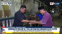 NT Corporation Serahkan Hewan Kurban di Masjid Al-Falah dan Kelurahan Kayu Putih