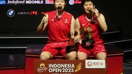 Liu Sheng Shu/Tan Ning gondol gelar Indonesia Open 2025