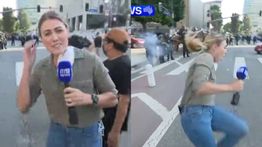 Jurnalis Kena Tembak Peluru Karet Saat Meliput Demo Imigrasi di California