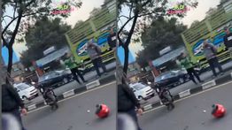 Kronologi Kecelakaan Maut Cibubur Tewaskan Pemotor Pagi Ini