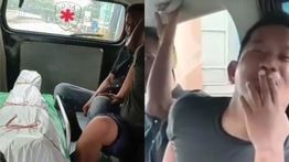 Viral Sopir Ambulans Bingung Saat Antar Jenazah Bareng Temannya yang ODGJ