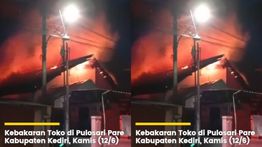 Kerugian Hampir Rp 1 Miliar, Toko Kosmetik Terkenal Kebakaran Hebat