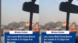 Kecelakaan Maut Tol Cijago Arah Margonda Bikin Macet Parah Pagi Ini