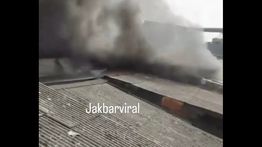 Kebakaran Landa Bangunan di Palmerah Jakbar, Warga Panik