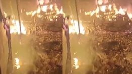 Kebakaran Mengerikan Hanguskan Kos-kosan di Pesanggrahan