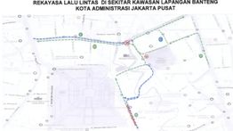 Dishub Siapkan Rekayasa Lalu Lintas saat HUT Jakarta