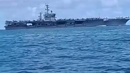 Viral Kapal Induk AS Lintasi Perairan Aceh, TNI: Boleh Lintas Tanpa Izin