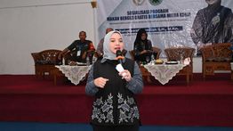 Sosialisasi Program Makan Bergizi Gratis di Enggal Lampung Berjalan Lancar