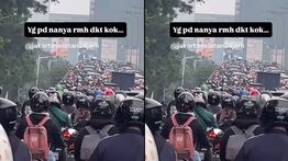 VIDEO: Macet Horor di Jalan TB Simatupang Pagi Ini
