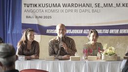 DPR RI bersama BGN Gelar Sosialisasi Program MBG di Desa Adat Denpasar
