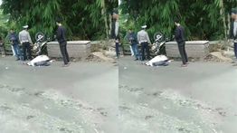 Kecelakaan Maut Pemotor Tewas di Sukaraja Jadi Tontonan Warga