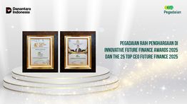 Pegadaian Raih Innovative Future Finance Awards hingga Top 25 CEO Future Finance 2025