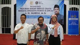 DPR RI bersama BGN Edukasi Pola Makan Sehat untuk Warga Bekasi