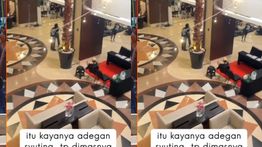 Kejadian Dimas Anggara Tampar Keras Kiesha Alvaro Ditonton Pengunjung Mal