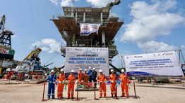 PHE ONWJ Lepas Anjungan Baru Ramah Lingkungan ke Pesisir Laut Jawa, Komitmen Tingkatkan Produksi