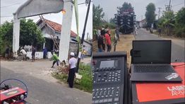 Viral, Warga Robohkan Gapura Demi Truk Sound Horeg Bisa Lewat di Jawa Timur