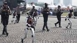 Penampakan Robot Humanoid dan K9 Polri yang akan Tampil di Hari Bhayangkara