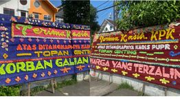 Topan Ginting Ditangkap KPK, Masyarakat Medan Syukuran Kirim Karangan Bunga: Dari Warga yang Terzalimi