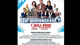HUT Bhayangkara di Monas: Bikin SIM-SKCK Gratis, Ada Sunatan Massal Juga
