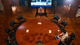 Prabowo Pimpin Rapat Terbatas Virtual Bahas Strategi Nasional
