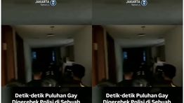 VIDEO: Puluhan Gay Digerebek Polisi di Hotel Bogor
