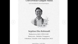 Mahasiswa UGM Tewas saat KKN di Maluku, Kapal yang Ditumpangi Terbalik