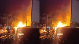 Kios Sebelah Ramayana Cibinong Kebakaran Hebat Pagi Tadi