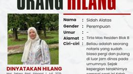 Notaris Asal Bogor Menghilang Sejak 1 Juli, Bawa Kendaraan Pribadi Tak Kembali ke Rumah