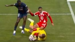 Detik-detik Jamal Musiala Cedera Parah Usai Tanding Lawan PSG