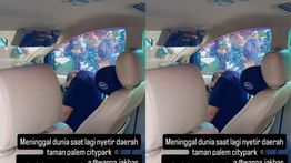 Pria Tewas Saat Sedang Nyetir di City Park Taman Palem Pagi Ini