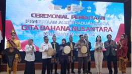 Wamen Giring Resmi Buka Audisi Gita Bahana Nusantara di Kalsel, Dorong Pemberdayaan Musisi Muda Daerah