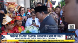 Antusiasme Diaspora RI di Prancis, Sambut Hangat Kedatangan Presiden Prabowo