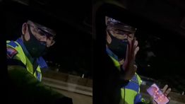 Viral! Polisi Tilang Pengemudi di Jalan Tol karena SIM Luar Jakarta