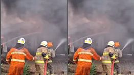 VIDEO: Ngerinya Kebakaran Perumahan di Gudang Utara Kota Bandung